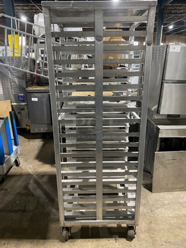 Metal Commercial Pan Transport Rack! On Casters! - Image 4 of 4