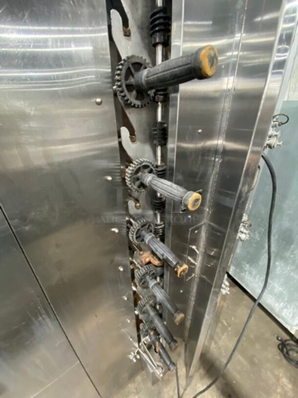 GREAT! Commercial Gas Powered Rotisserie Machine! With View Through Front Access Door! All Stainless Steel! - Image 6 of 8