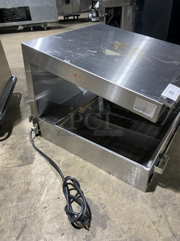 Marshall All Stainless Steel Counter Top Crisp-N-Hold Warmer Dump Station! Great For Chicken & Fries! Model RR5E Dump Station Serial 0215H37060! 208V 1 Phase!  - Image 2 of 9