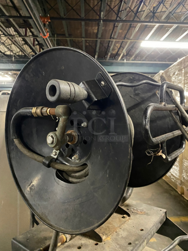 Landa Commercial Electric Powered Hot Water Pressure Washer! With Hose Reel! On Casters! Model: HOT21500D SN: 11090960100307 120V 60HZ 1 Phase - Image 5 of 9