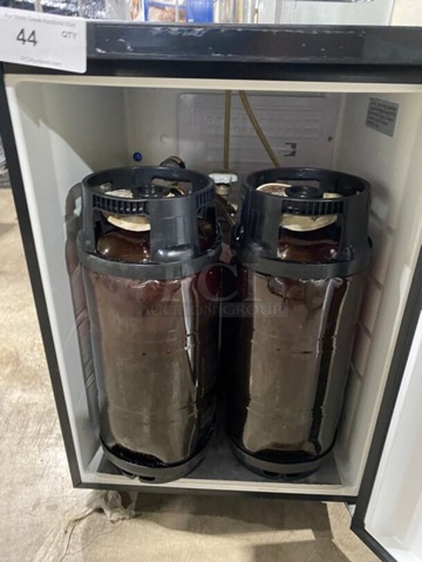 Kegco Commercial Refrigerated Dual Tap Kegerator! With Tower! With Single Door Storage Space Underneath! Model: MDK209SS01 115V 60HZ 1 Phase - Image 9 of 9