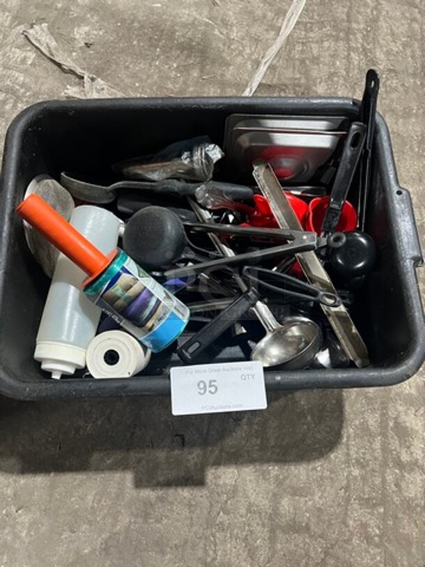 ALL ONE MONEY! MISCELLANEOUS! Assorted Serving Spoon, Tongs And More! - Image 2 of 4