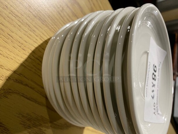 NICE! CAC White Round Serving Plates!
13 X Your Bid! - Image 2 of 6