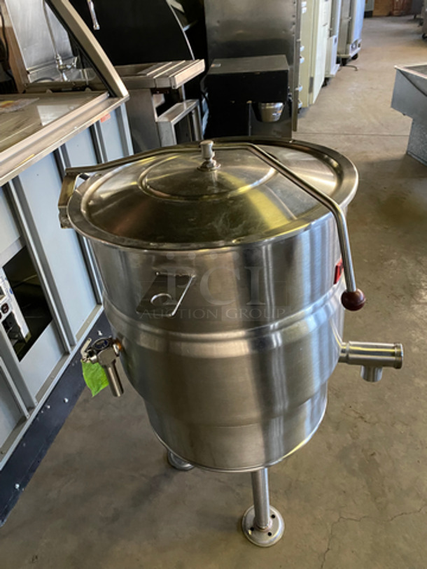 GREAT! Vulcan Commercial Electric Powered Jacketed Self-Contained Soup Kettle! All Stainless Steel! On Legs! - Image 2 of 9