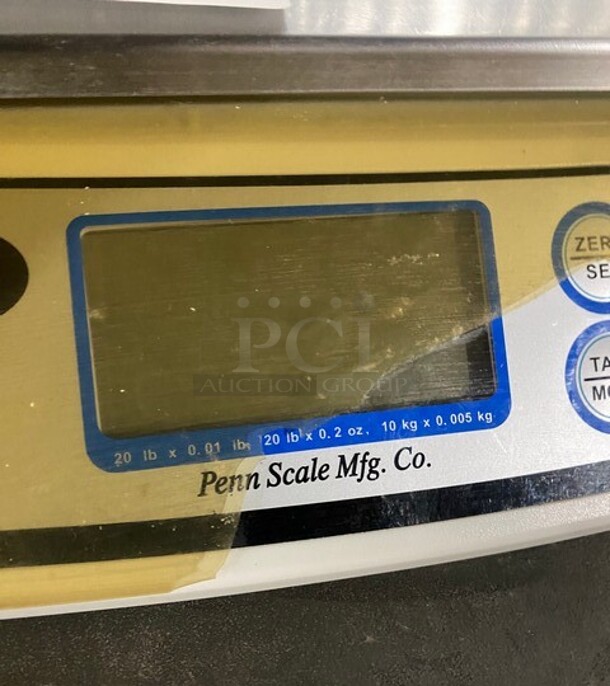 Penn Scale 20LB Metal Commercial Food Portioning Scale! MODEL PS20 SN:PS2011120221 - Image 5 of 8