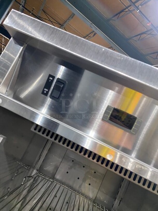 SWEET! FWE Single Door Electric Powered Food Warming Cabinet! Solid Stainless Steel! On Casters! Model: TST16CHP SN: 143977701 120V - Image 7 of 9