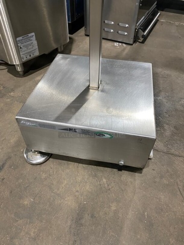 M&E Manufacture Solid Stainless Steel Slicer Stand! On Casters! - Image 5 of 9