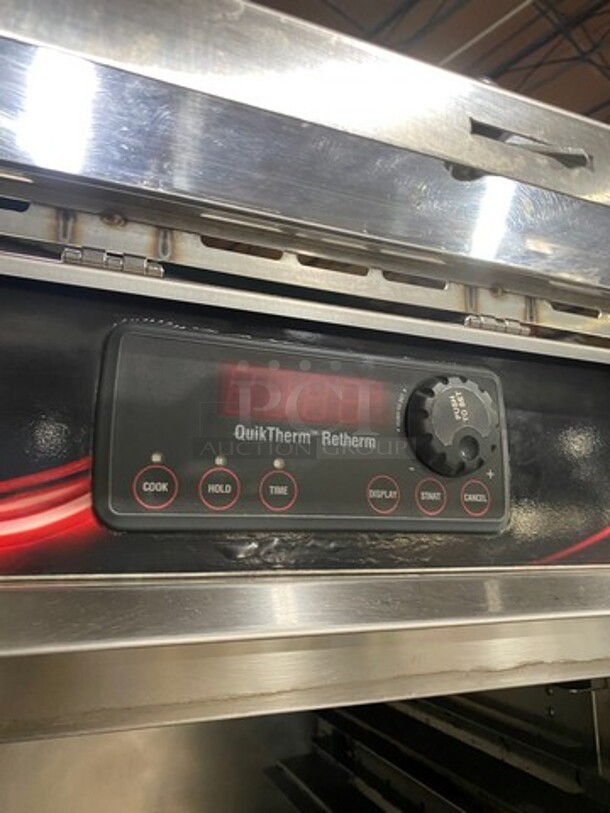 Cres Cor Commercial Electric Powered Split Door Roast-N-Hold Oven! All Stainless Steel! On Casters! Model: RO151FUA12DE4803Z SN: JBIJ0005151631 480V 60HZ 3 Phase - Image 9 of 10