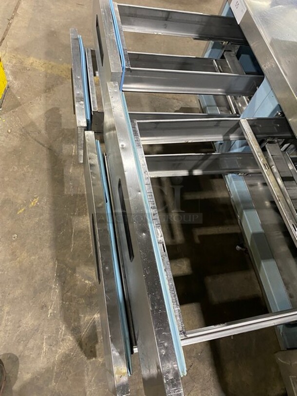 Delfield Commercial Refrigerated 4 Drawer Chef Base! All Stainless Steel! On Casters!  - Image 5 of 6
