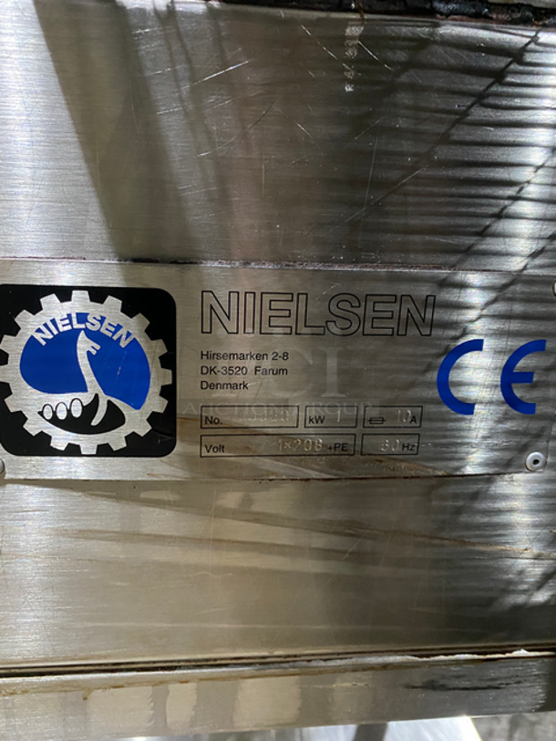 Nielsen Commercial Pass-Through Chocolate Glazing Machine! Stainless Steel Body! On Casters! - Image 9 of 10