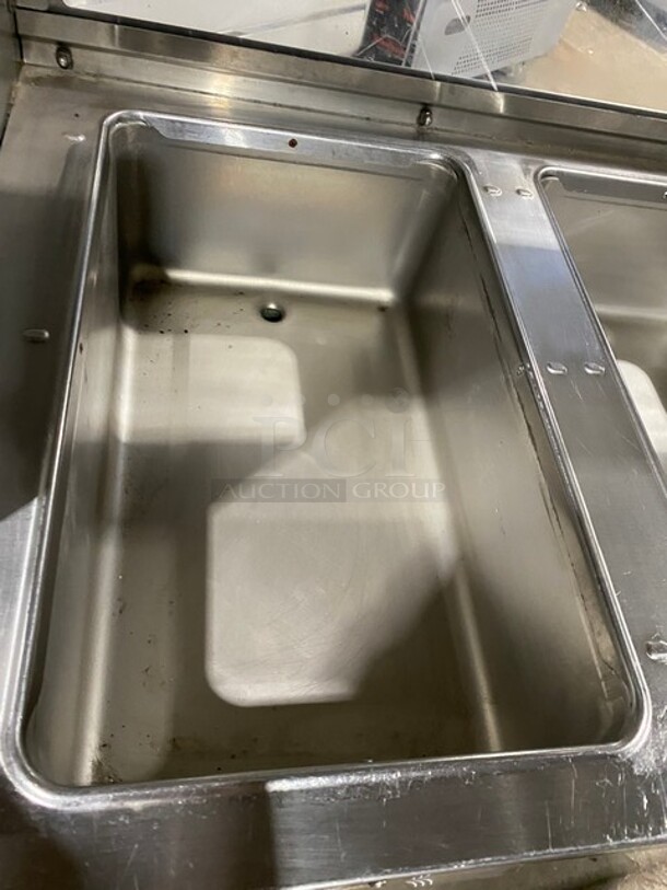 Eagle Commercial Electric Powered 5 Well Steam Table! With Storage Space Underneath! All Stainless Steel! On Casters! Model: YSPHT5 SN: 2008990234 208V 60HZ 1 Phase - Image 6 of 9