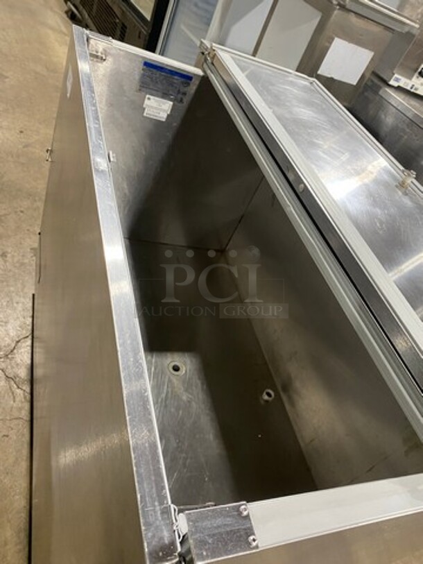 Beverage Air Single Side Access Milk Cooler! Stainless Steel! On Casters! Model: SM49N SN: 7710268 115V 1 Phase - Image 5 of 8