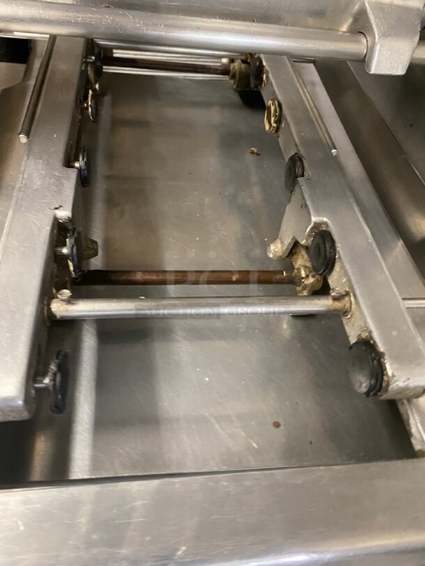 GREAT! Lectro Posit Commercial Cookie/ Pastry Depositor! All Stainless Steel! On Casters! Custom Aluminum Table! Working When Removed! - Image 6 of 10