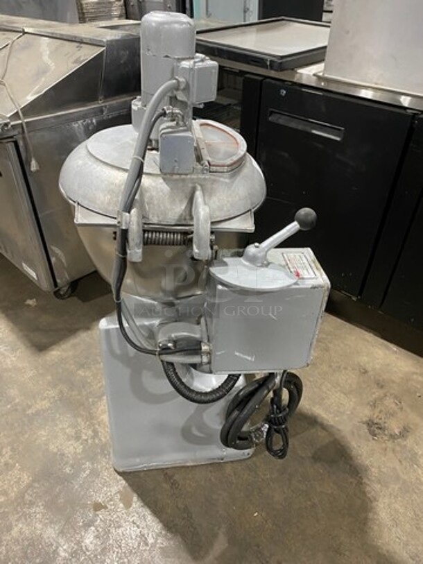 WOW! Hobart Commercial Heavy Duty VCM Vertical Cutter/Mixer/Mincer! All Stainless Steel! Model: VCM40E SN: U1841 220V 60HZ 3 Phase - Image 2 of 9