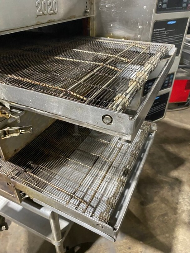 Late Model! 2019 Turbo Chef Commercial Countertop Electric Powered Double Deck Conveyor Pizza/ Baking Oven! All Stainless Steel! Working When Removed! On Equipment Stand! 2X YOUR Bid Makes One Unit! MODEL HhC2020 
SN:2020ED08814 208/240V 3PH - Image 7 of 12