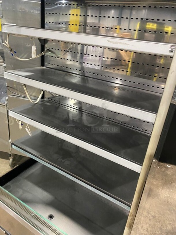 Sifa Commercial Refrigerated Open Grab-N-Go Display Case! With Pull Down Front Cover! Solid Stainless Steel! Model: GAEP6L096N0710 220/240V - Image 5 of 8