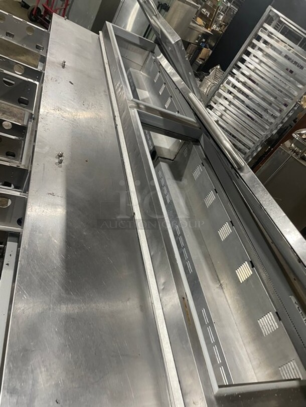 Nice All Stainless Steel SilverKing Pizza Prep table ! 115V 60HZ Model: SKPZ9201 Serial: SBCM145050B - Image 7 of 9