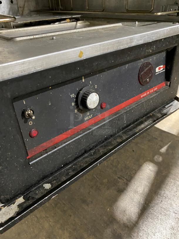 Carter Hoffmann Commercial Heated Holding Cabinet! Single View Through Door! Stainless Steel Body! On Casters! - Image 7 of 9