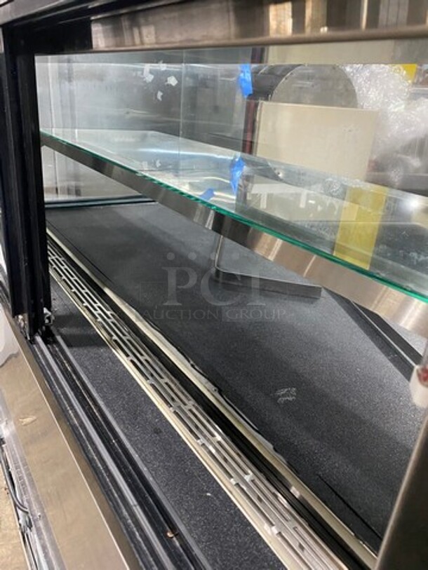 Structural Concepts Commercial Open Grab-N-Go Display Case Merchandiser! With Top Refrigerated Display Case Merchandiser! With Rear Access Doors! Model: NR4851RRSSV SN: 1316072HV338549 120V 60HZ 1 Phase - Image 5 of 9