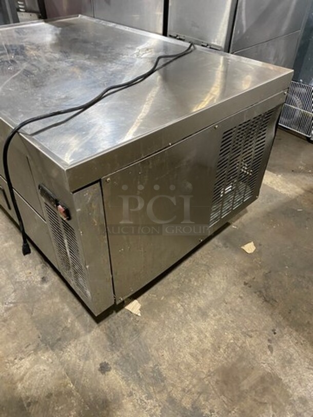 Avantco Commercial Refrigerated 2 Drawer Chef Base! All Stainless Steel! On Casters! Model: 178CBE48HC SN: 194558243 115V - Image 2 of 8