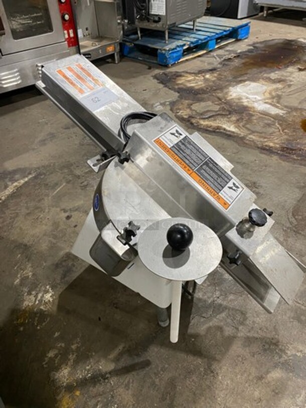 Oliver Commercial Countertop Bun/Bagel Cutter! Stainless Steel! On Small Legs! Model: 723 SN: J38776181 115V 60HZ 1 Phase - Image 2 of 9