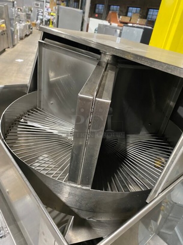 American Dish Service Commercial Rotary Bar Glass Washer! All Stainless Steel! On Legs! Model: ASQ SN: 6829 120V - Image 5 of 10