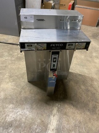 Fetco Commercial Countertop Dual Side Coffee Brewer! All Stainless Steel! Model: CBS52H15 SN: 11353502A 120/208/240V 3 Phase