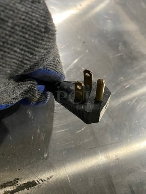 Electrolux Commercial 3 Door Lowboy/ Worktop Blast Chiller! With Black Splash! All Stainless Steel! On Casters! - Image 9 of 9