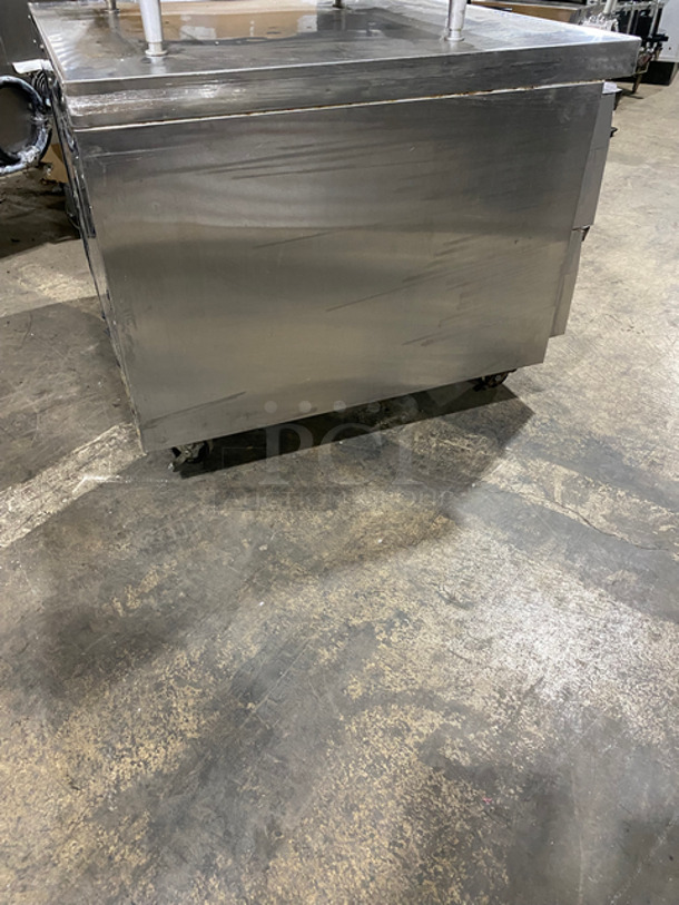 Continental Commercial Refrigerated 2 Drawer Chef Base! All Stainless Steel! On Casters! - Image 3 of 8