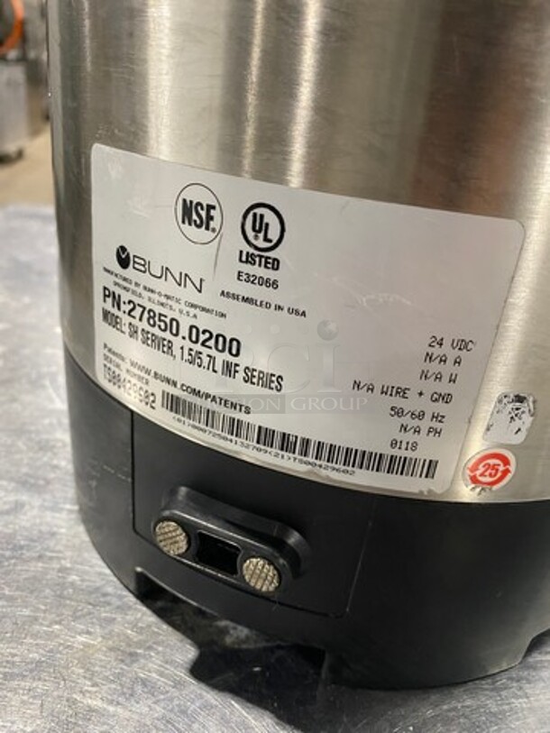 Commercial Countertop Hot Beverage Dispenser! Stainless Steel Body! Model: SHSERVER SN: TS00429602 - Image 4 of 6