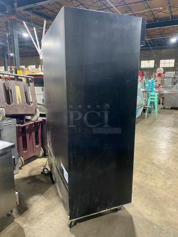 Kelvinator Commercial 2 Door Reach In Cooler Merchandiser! With View Through Doors! Poly Coated Racks! On Casters! Model: KCGM47RB 115V - Image 2 of 8