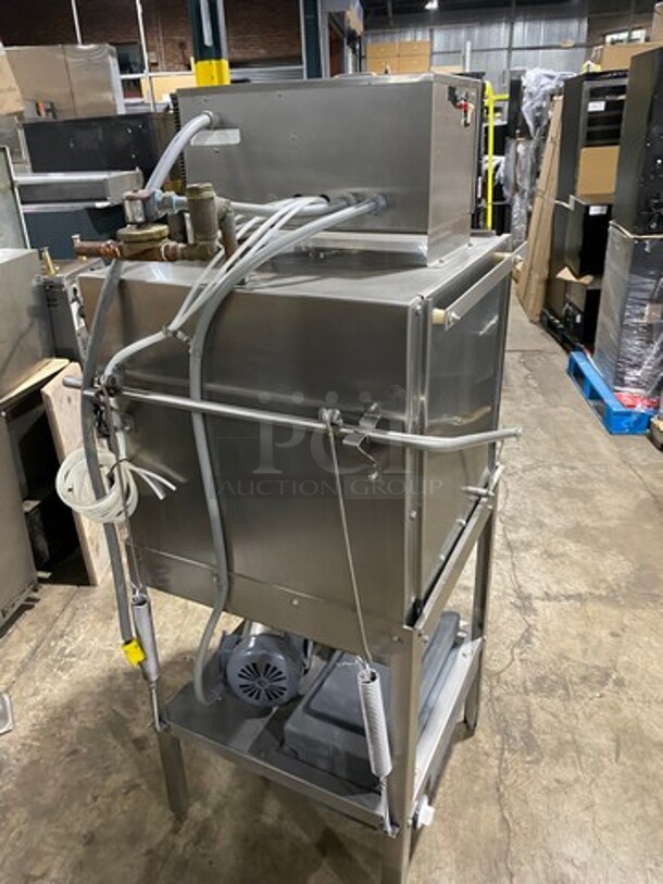 Ecolab Commercial Pass-Through Dishwasher Machine! All Stainless Steel! On Legs! - Image 3 of 8