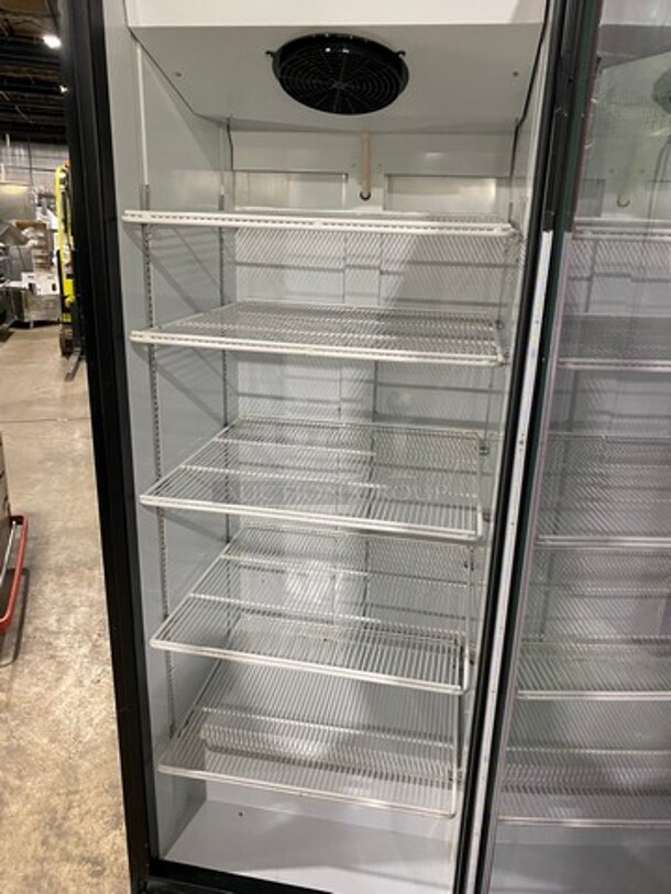 Metalfrio Commercial Single Door Reach In Cooler Merchandiser! With View Through Door! With Poly Coated Racks! Model: NG27CHC 120V - Image 5 of 8