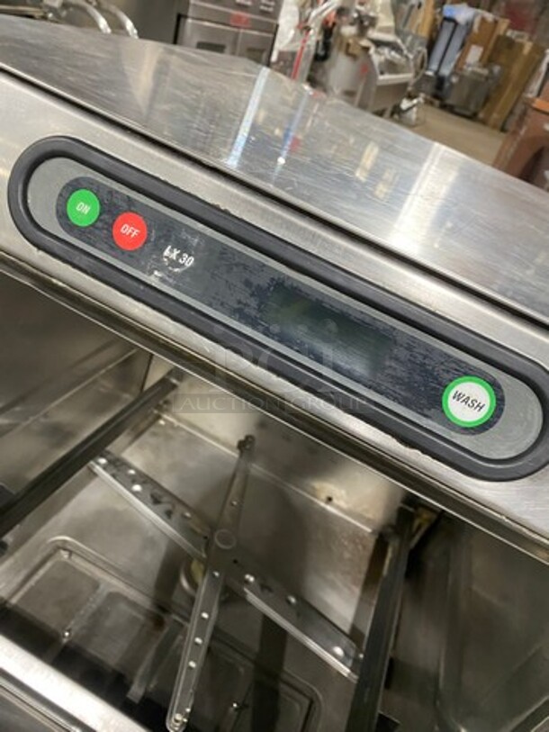 Hobart Commercial Under The Counter Heavy Duty Dishwasher! All Stainless Steel! Model: LX30H SN: 231015124! 120/240V 60HZ 1 Phase! - Image 6 of 8