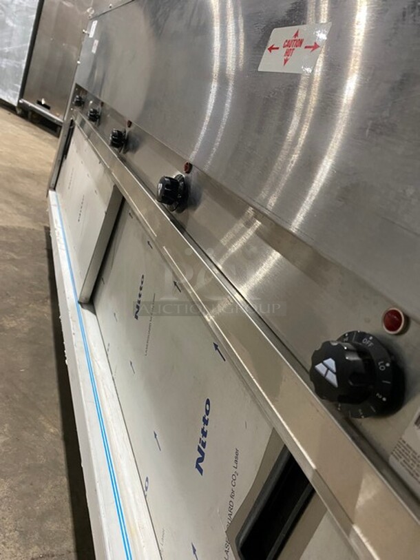 WOW! LATE MODEL! 2017 Advance Tabco Commercial Electric Powered 5 Well Steam Table! All Stainless Steel! On Legs! Model: HF5E240DR SN: 000065853 208/240V - Image 7 of 10