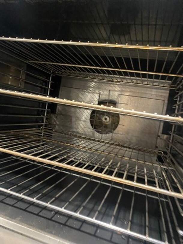 Garland Commercial Gas Powered Double Deck Convection Oven! With View Through Doors! Metal Oven Racks! All Stainless Steel! On Casters! 2x Your Bid Makes One Unit! - Image 6 of 9