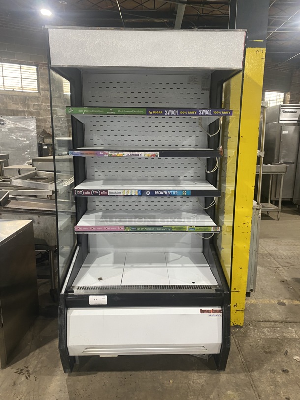 UNIVERSAL COOLERS Open Refrigerated Grab N Go Display Merchandizer! 115V/60Hz/ Serial NS-139194 - Image 1 of 7
