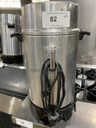 Westbend Commercial Countertop Automatic Coffee Urn! All Stainless Steel!