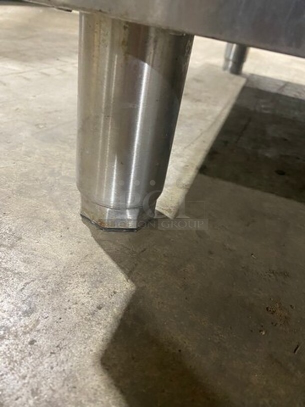 WOW! Electrolux Air-O-Steam Natural Gas Touch Line Combi Convection Oven! With View Through Door! Metal Oven Racks! With Open Underneath Storage Space! All Stainless Steel! On Legs! Model: AOS102GTP1 SN: 20404001 - Image 12 of 12