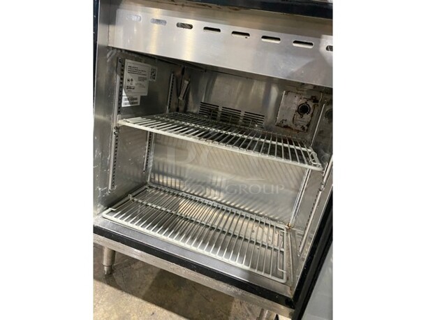 Turbo Air MST-28-N-711S Stainless Steel Commercial Prep Table w/ Poly Sneeze Guard. 115 Volts, 1 Phase. - Image 6 of 8