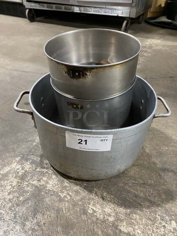 Assorted Size stock Pots! 3x Your Bid! - Image 1 of 6
