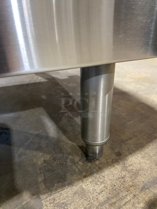 NEW! Commercial Cup Dispenser Stand! With Cup Holders! With Back Splash! Solid Stainless Steel! On Legs! - Image 8 of 8