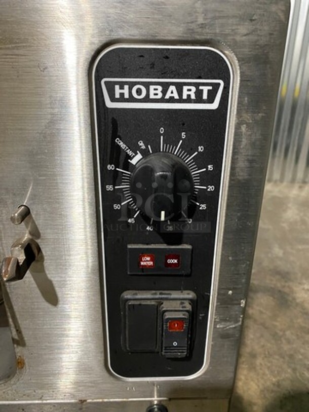 Hobart Commercial Electric Powered Countertop Convection Steamer! All Stainless Steel! On Small Legs! Model: HC24E03 SN: 463017129 208/240V 60HZ 1/3 Phase - Image 6 of 9