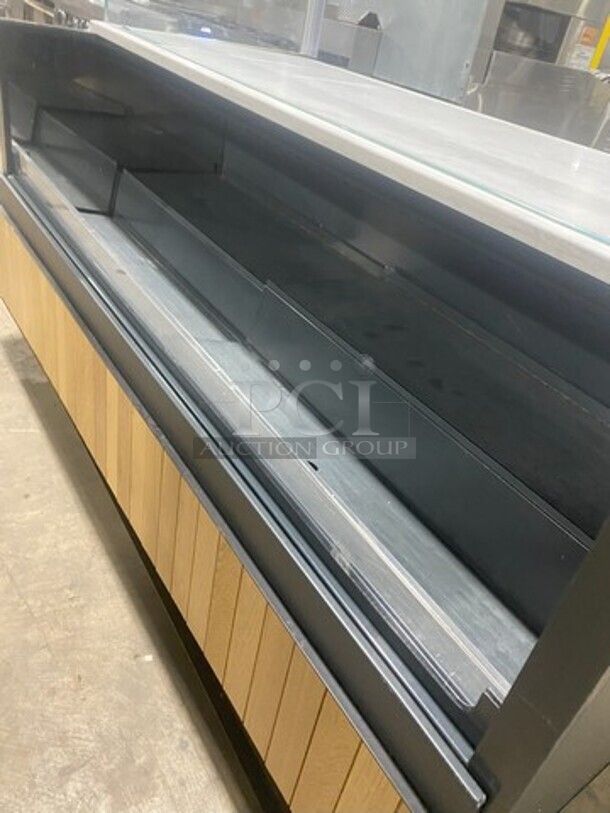 Nice! Structural Concepts Starbucks Style Refrigerated Open Grab-N-Go Display Case With Glass Enclosed Merchandiser Showcase On Top! Model SBZ665DR! 220V 1 Phase! - Image 6 of 8