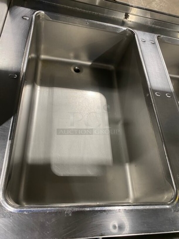 Eagle Commercial Electric Powered 5 Well Steam Table! With Storage Space Underneath! All Stainless Steel! On Casters! Model: YSPHT5 SN: 2008990224 208V 60HZ 1 Phase - Image 6 of 9
