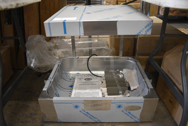 BRAND NEW! Hatco Model GRFHS-PT26 Stainless Steel Commercial Countertop Fry Dump Station. 120 Volts, 1 Phase. 26.5x21.5x24.5. Tested and Working!