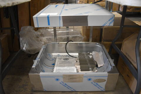 BRAND NEW! Hatco Model GRFHS-PT26 Stainless Steel Commercial Countertop Fry Dump Station. 120 Volts, 1 Phase. 26.5x21.5x24.5. Tested and Working!