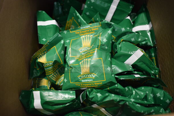 Box of Crown Coffee Ground Bags