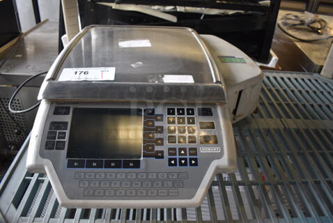 Hobart Quantum Metal Commercial Countertop Food Portioning Scale. 120 Volts, 1 Phase. 20x22x6. Tested and Working!