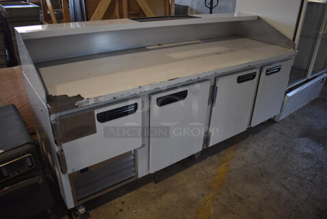 BRAND NEW! 2022 Leader DR96 Stainless Steel Commercial Dough Retarder on Commercial Casters. 115 Volts, 1 Phase. 96x32x47. Tested and Working!